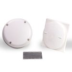 Ventilación Pasiva Jonas 6 con Tyfon blanco y malla mosquitera