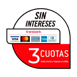 3 cuotas sin interés con tarjetas bancarias