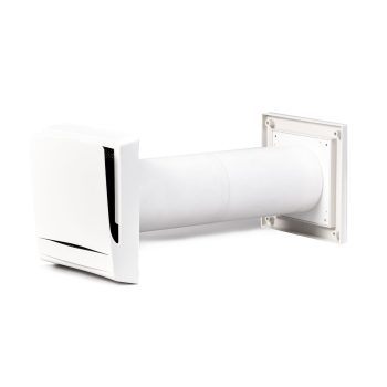 Ventilación Pasiva Jonas 3,5 Versión (F) con celosía blanca